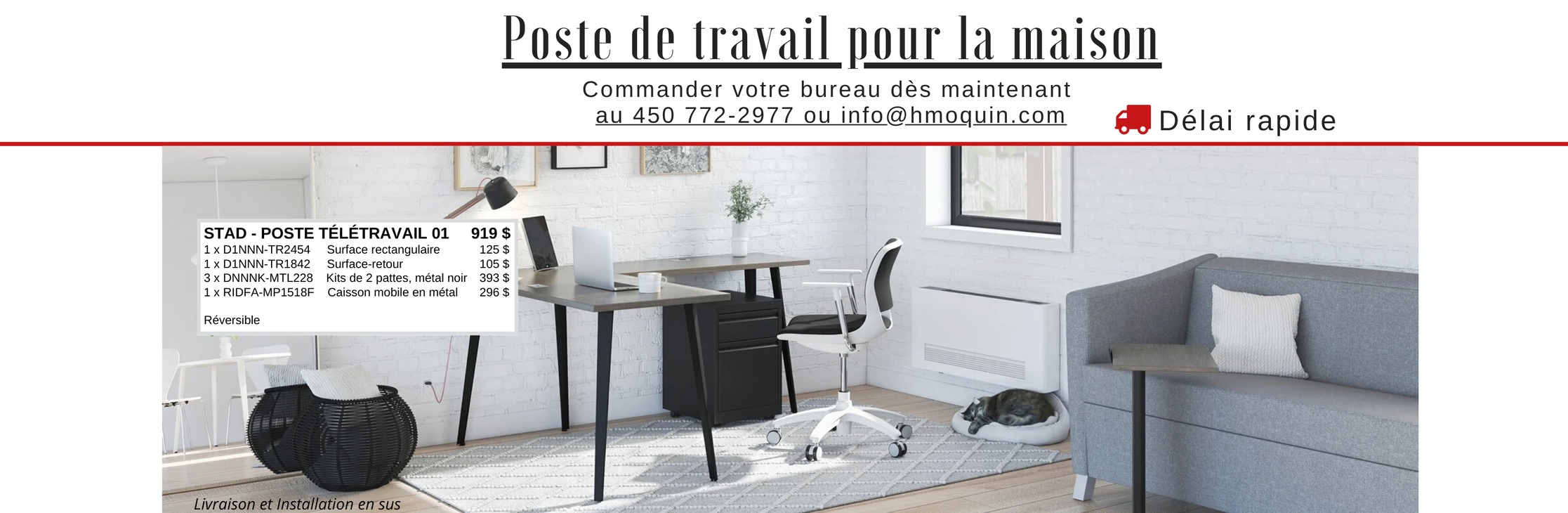 H Moquin Mobilier De Bureau Chaise De Bureau Rangement Et Accessoire Commercial